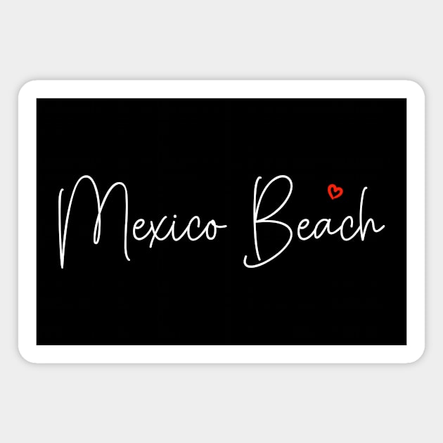 Mexico Beach Magnet by MBNEWS